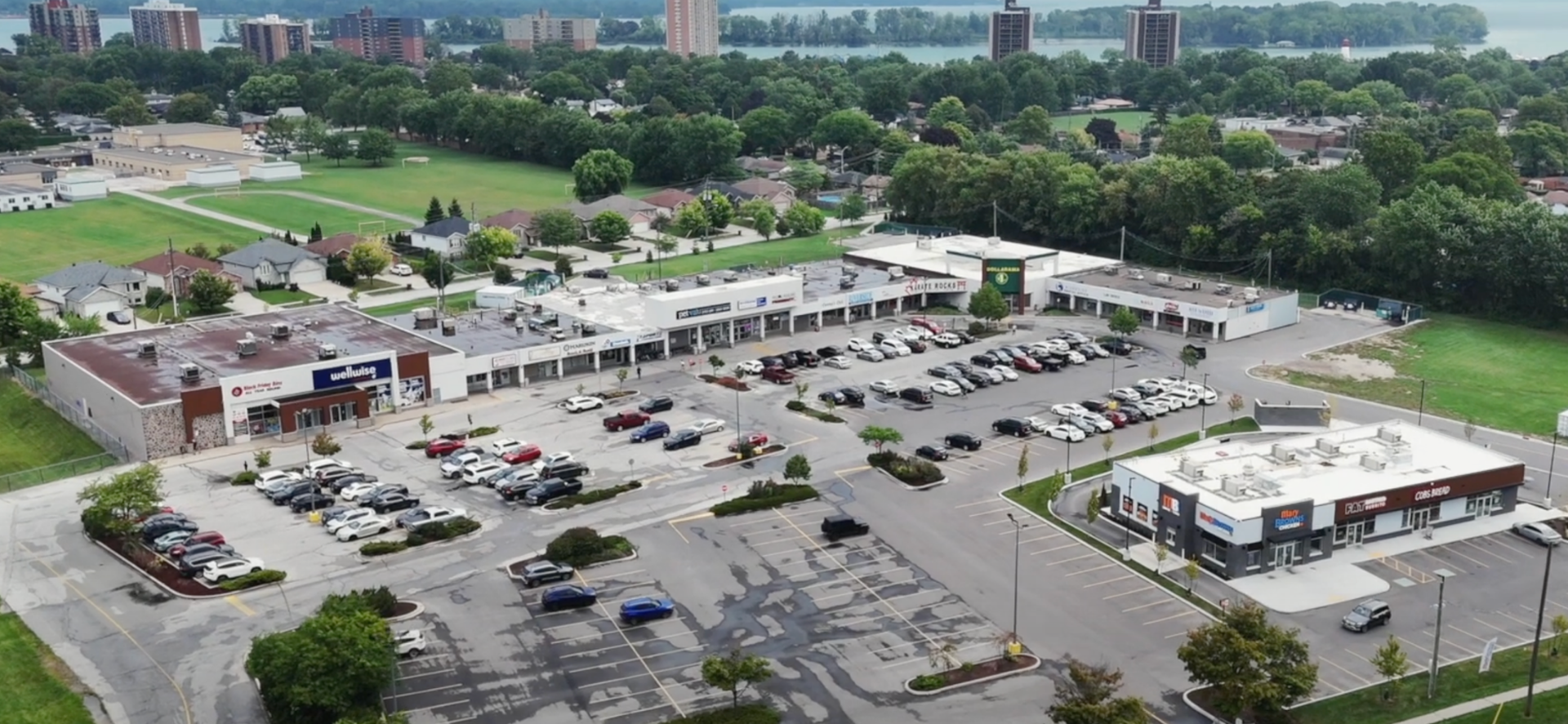 Riverside Plaza in windsor, baker investments